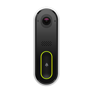Know who's at the door with our smart video doorbell.